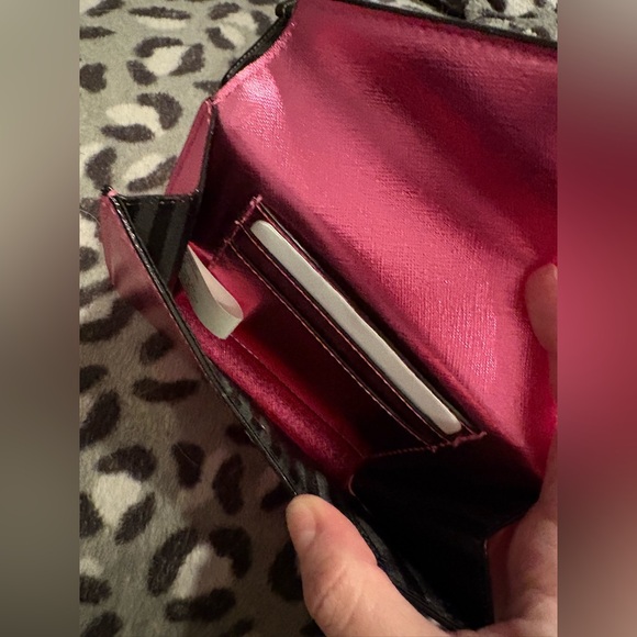 Victoria's Secret Shiny Fuchsia Wallet - Picture 3 of 3